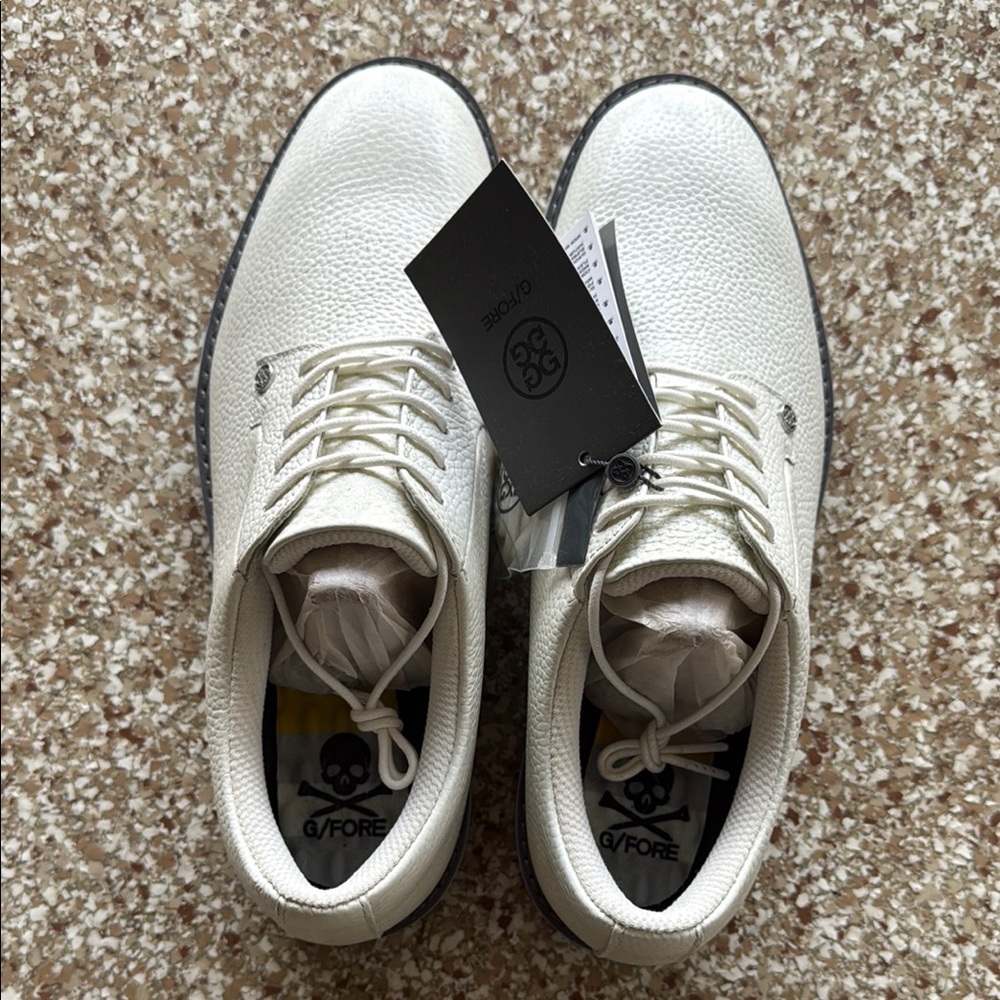 G/FORE Men's White Golf Shoes